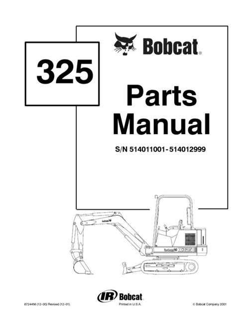 bobcat 325 mini excavator parts|bobcat 325 parts manual.